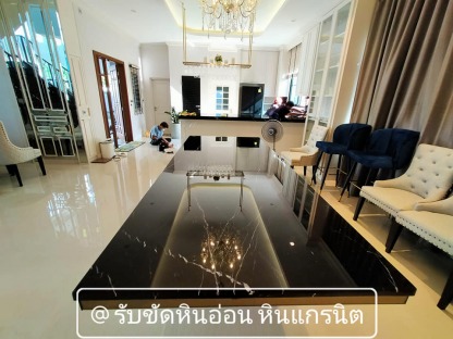งานขัดเคาเตอร์หินอ่อน - รับขัดหินอ่อน หินแกรนิต